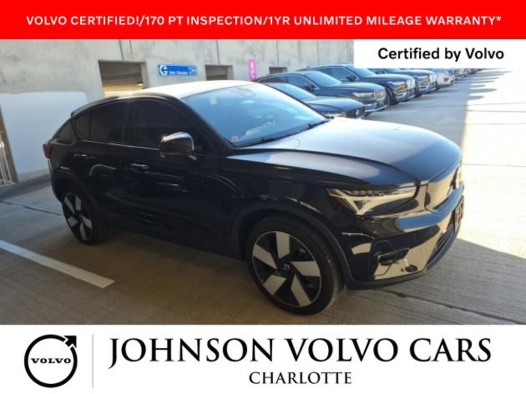 Certified 2024 Volvo C40 Recharge Pure Electric Ultimate SUV