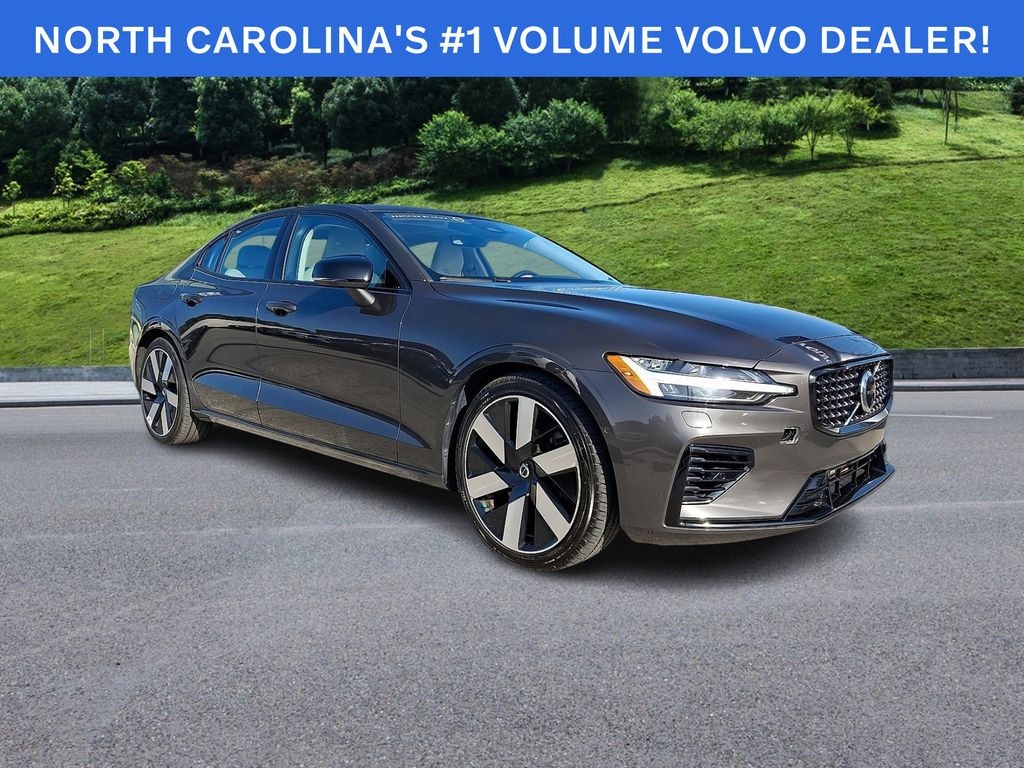 Certified 2023 Volvo S60 Recharge Plug-In Hybrid Plus Dark Sedan