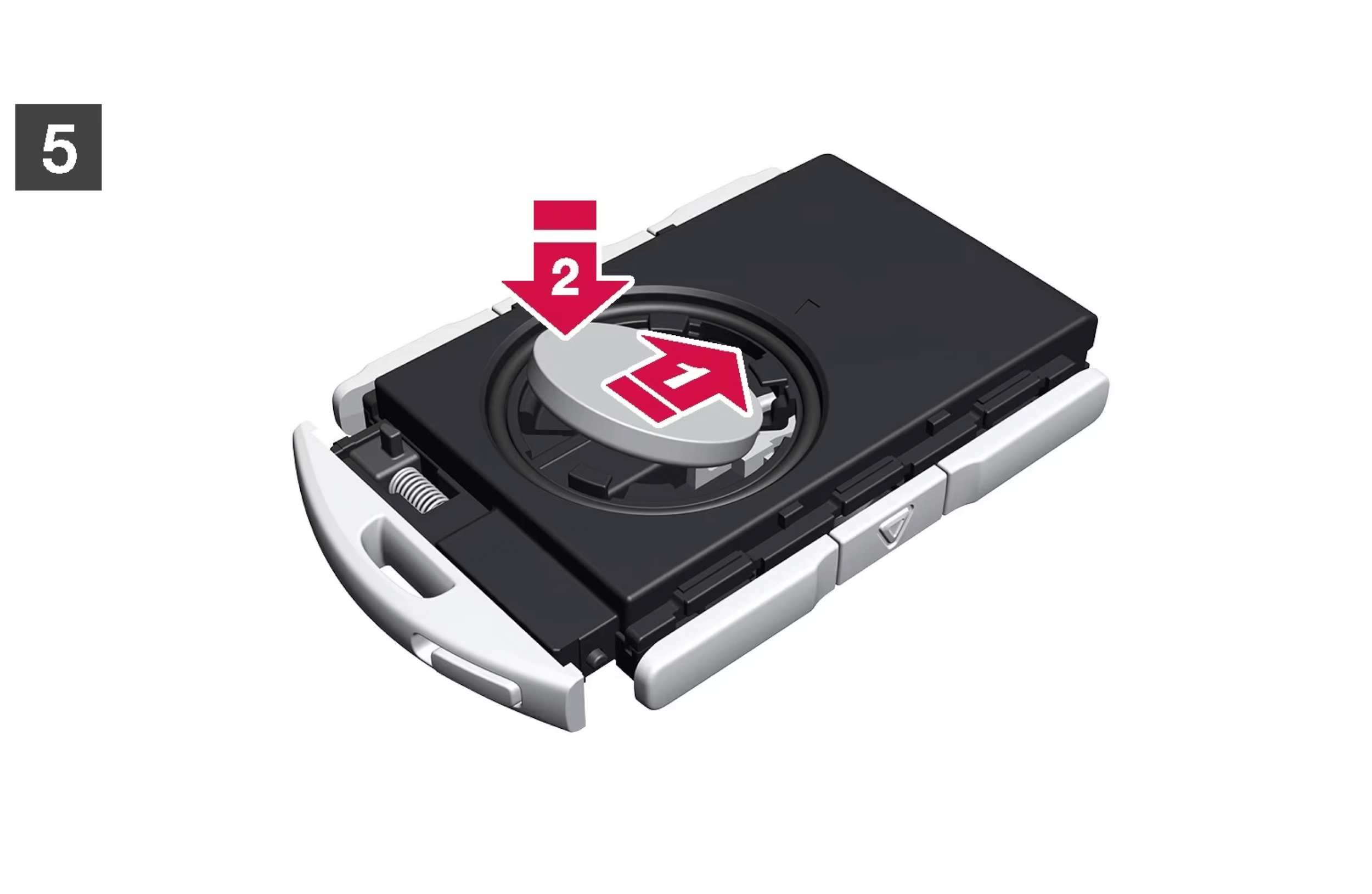 Key Fob Battery Replacement Diagram 5