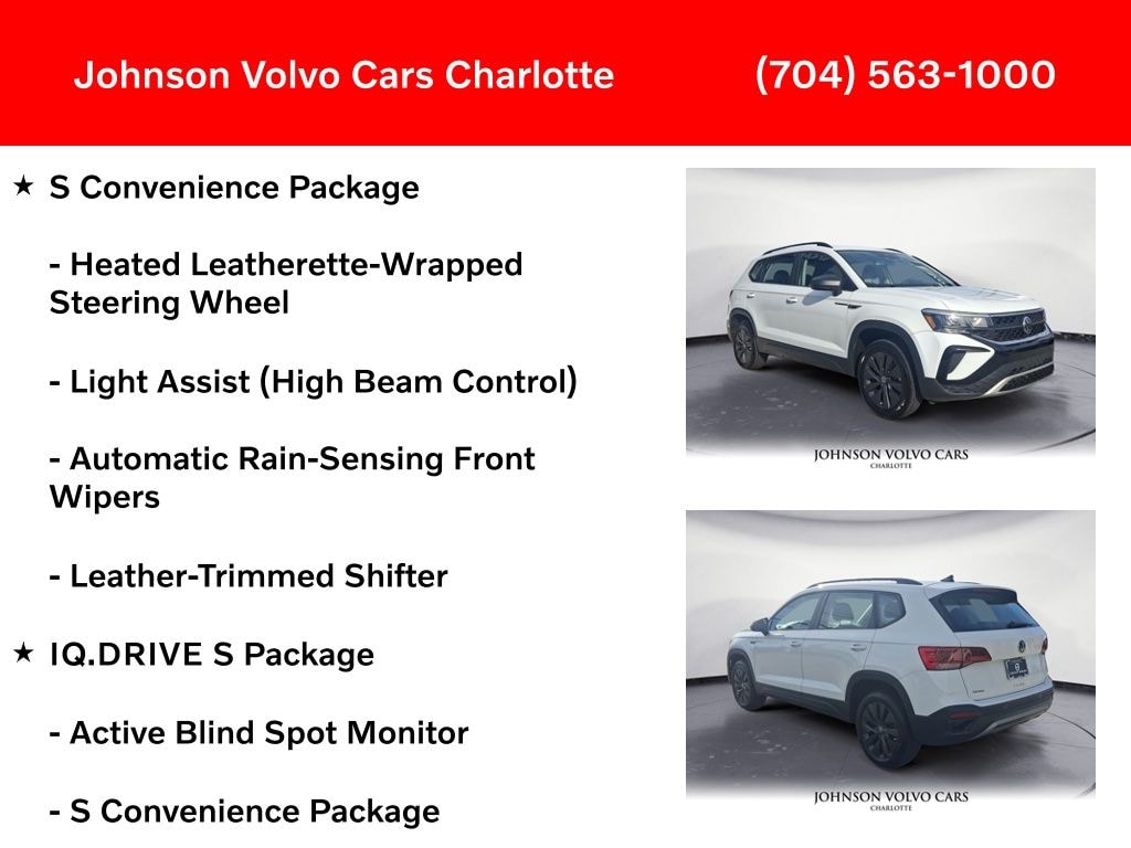 Used 2022 Volkswagen Taos 1.5T S SUV