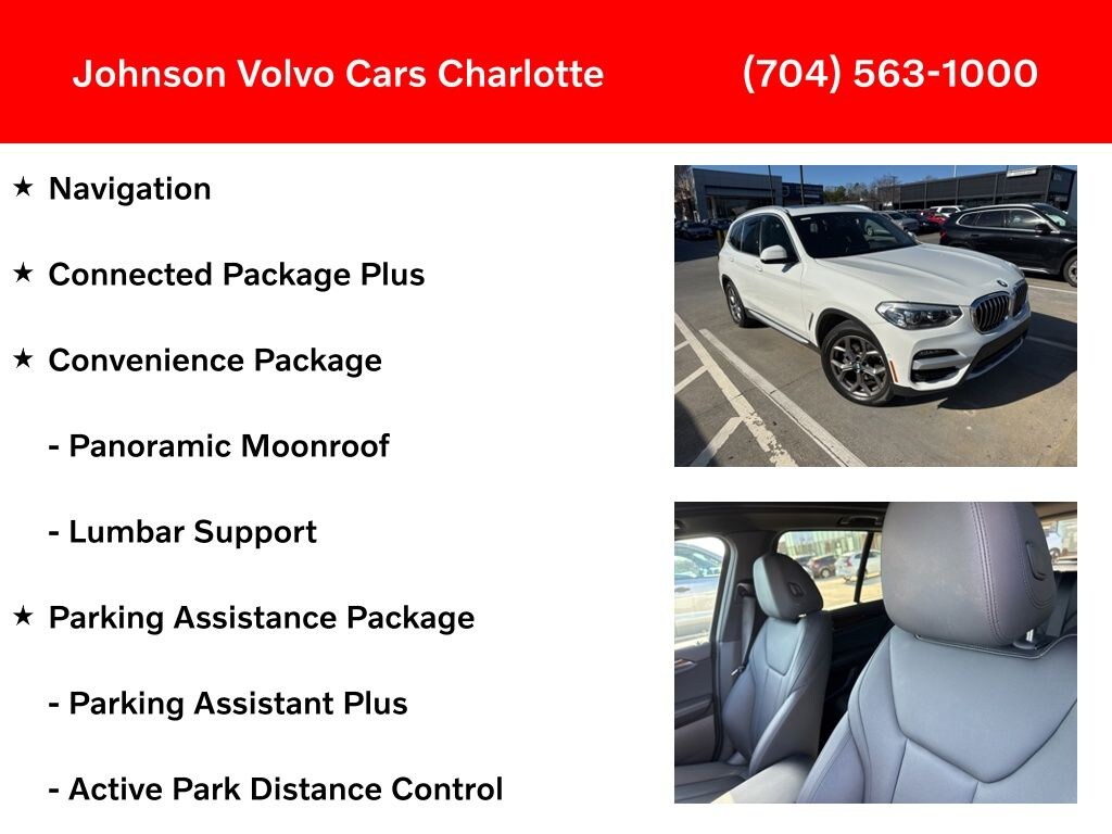 Used 2021 BMW X3 sDrive30i SUV