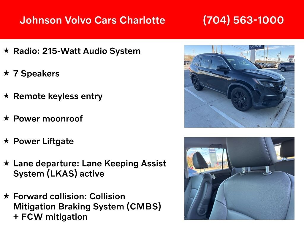 Used 2021 Honda Pilot Special Edition 2WD SUV