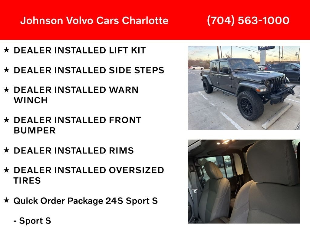 Used 2023 Jeep Gladiator Sport Truck Crew Cab