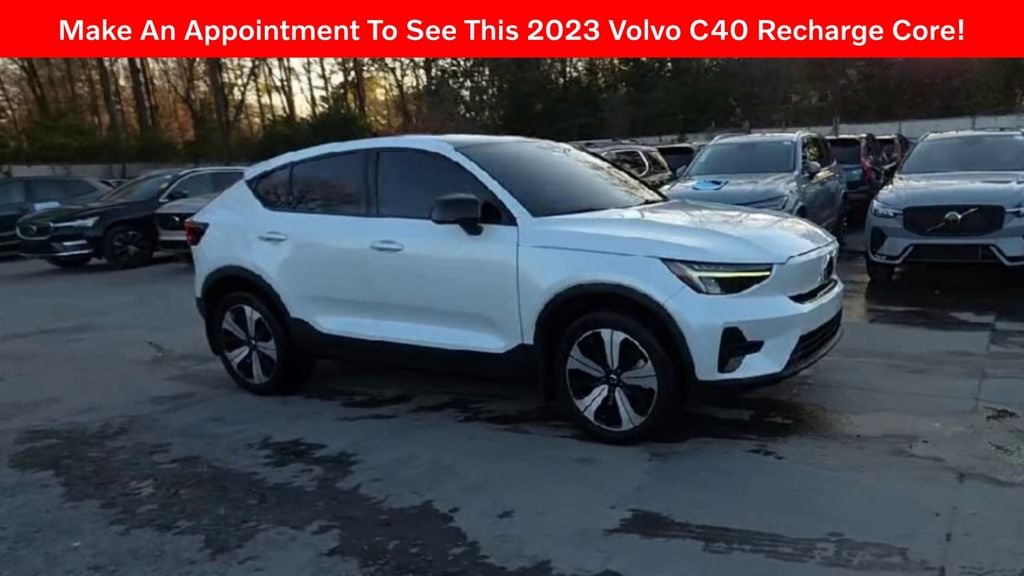 Certified 2023 Volvo C40 Core with VIN YV4ED3GK8P2057335 for sale in Charlotte, NC