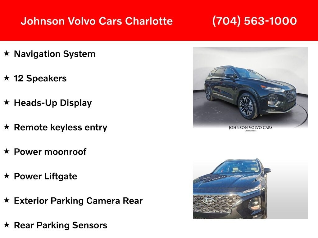 Used 2019 Hyundai Santa Fe Ultimate 2.0T SUV