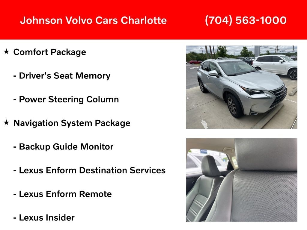 Used 2015 Lexus NX 200t SUV