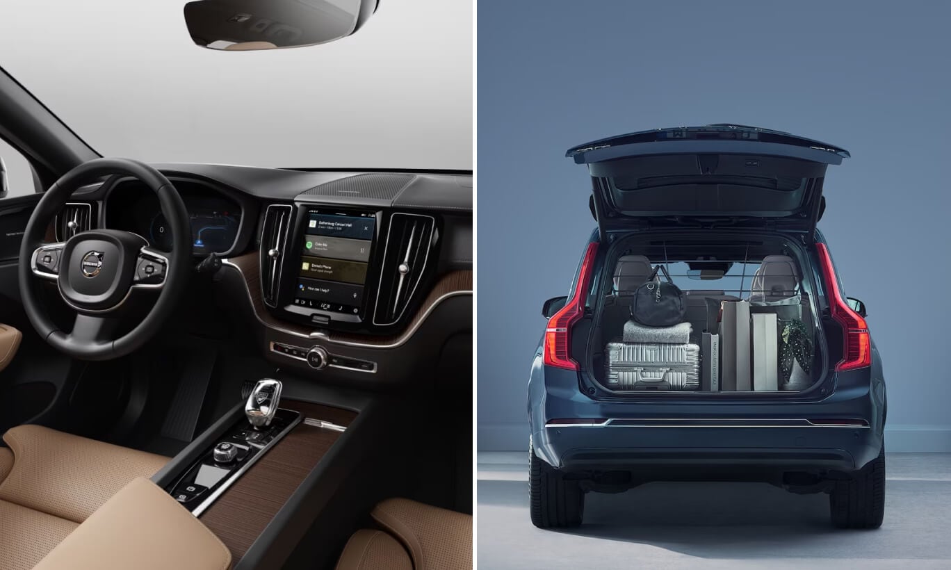 Volvo XC60 vs. Volvo XC90 Dimensions & Size