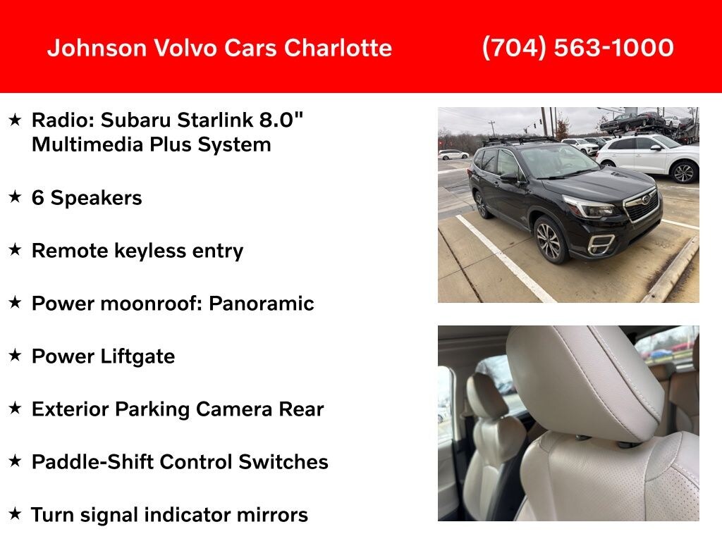 Used 2021 Subaru Forester Limited SUV