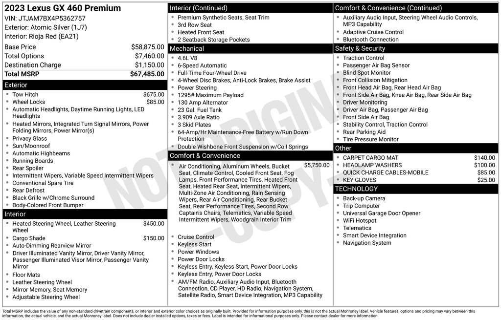 2023 Lexus GX 460 460 PREMIUM's photo