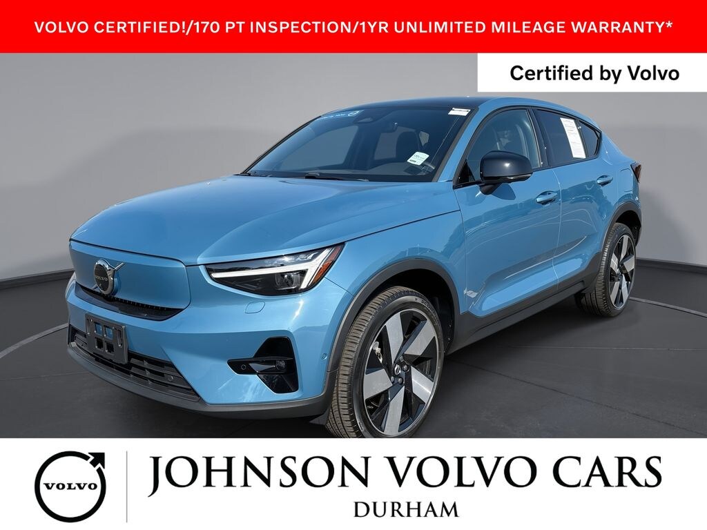 Certified 2023 Volvo C40 Recharge Pure Electric Ultimate SUV