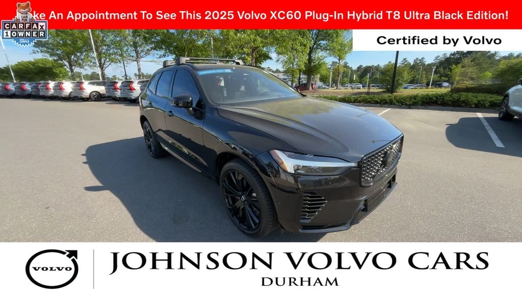 Certified 2025 Volvo XC60 Ultra with VIN YV4H60RD6S1182577 for sale in Durham, NC