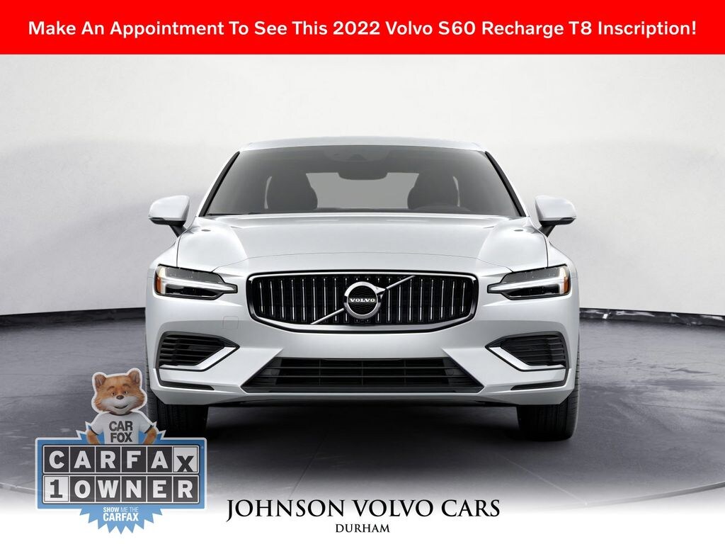 Certified 2022 Volvo S60 Recharge Plug-In Hybrid T8 Inscription Sedan