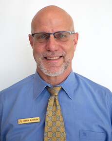 Staff member Forrest Harrell from 9448032ab235