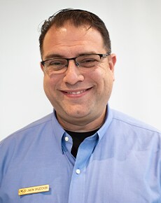 Staff member Jason Bruzzichesi from cdfc2460c3e2