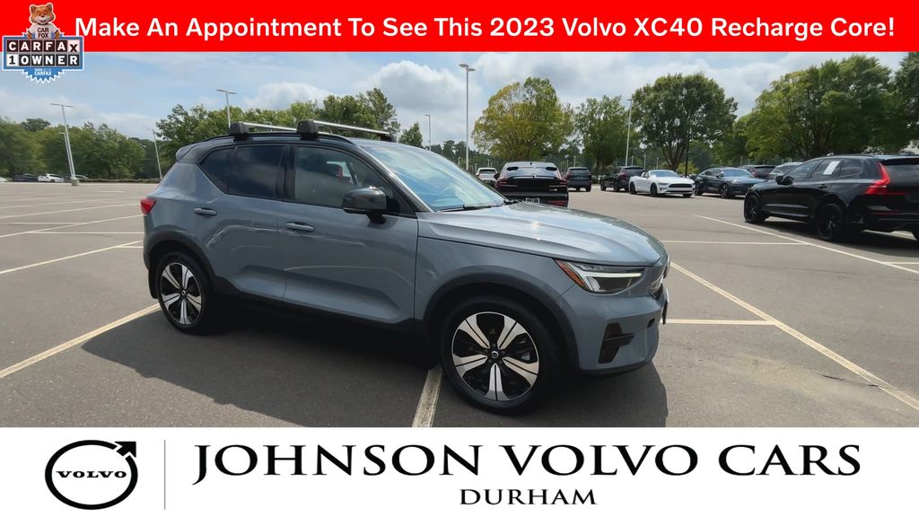 Used 2023 Volvo XC40 Core with VIN YV4ED3UK6P2985195 for sale in Durham, NC