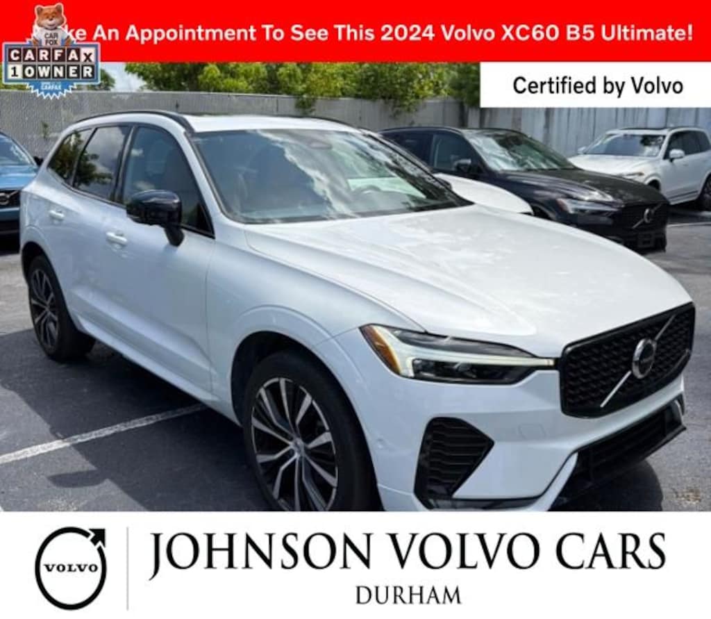 Certified 2024 Volvo XC60 B5 Ultimate Dark Theme SUV