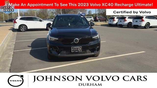 Certified 2023 Volvo XC40 Ultimate with VIN YV4ED3UM3P2000580 for sale in Durham, NC