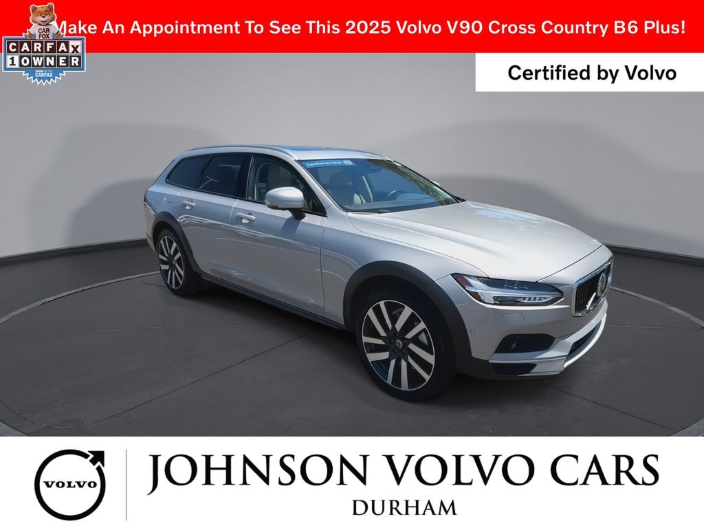 Certified 2025 Volvo V90 Cross Country B6 Wagon