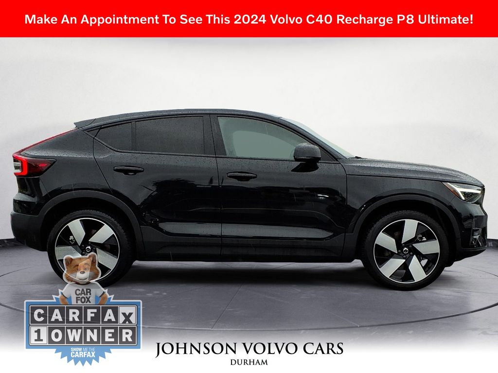Certified 2024 Volvo C40 Ultimate with VIN YV4ER3GM6R2098035 for sale in Durham, NC