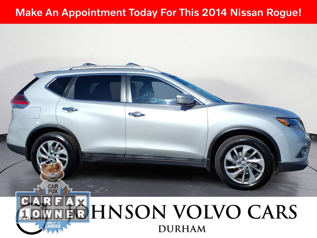 Used 2014 Nissan Rogue SL with VIN 5N1AT2MT2EC873147 for sale in Durham, NC