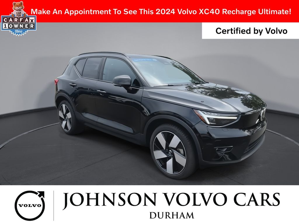 Certified 2024 Volvo XC40 Ultimate with VIN YV4EH3HM4R2274601 for sale in Durham, NC