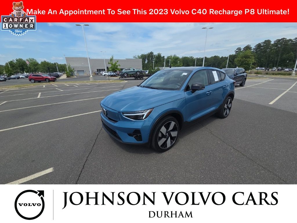 Used 2023 Volvo C40 Ultimate with VIN YV4ED3GM2P2041388 for sale in Durham, NC