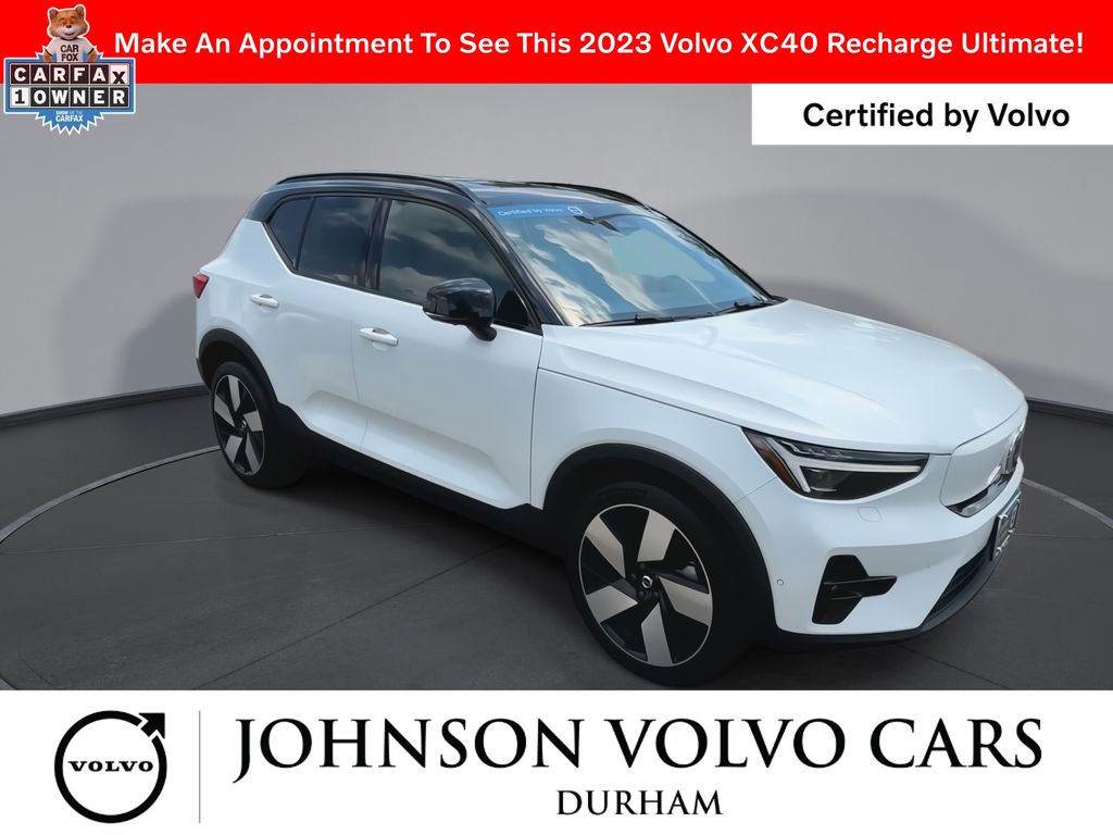 Certified 2023 Volvo XC40 Ultimate with VIN YV4ED3UM5P2099645 for sale in Durham, NC