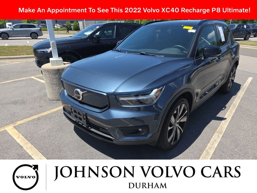 Used 2022 Volvo XC40 Ultimate with VIN YV4ED3UB2N2703681 for sale in Durham, NC
