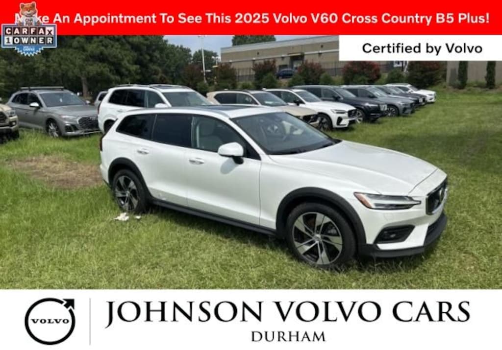 Certified 2025 Volvo V60 Cross Country B5 Plus Wagon