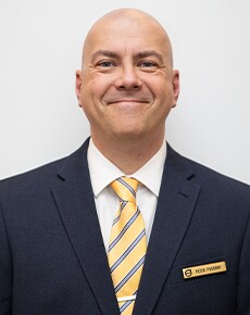 Staff member Peter Pokorny from 64e1ddc448c5
