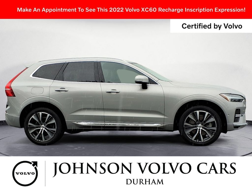 Certified 2022 Volvo XC60 Recharge Plug-In Hybrid T8 Inscription Expression SUV