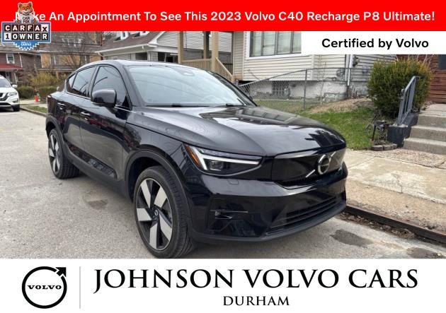 Used 2023 Volvo C40 Ultimate with VIN YV4ED3GM2P2059048 for sale in Durham, NC