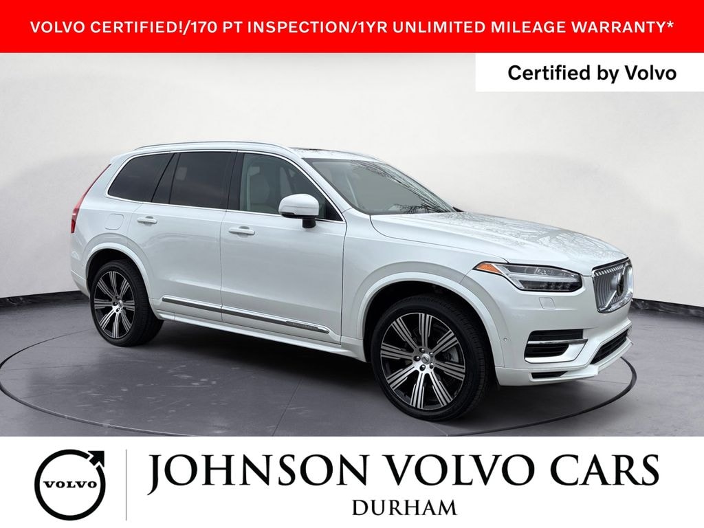 Certified 2024 Volvo XC90 Recharge Plug-In Hybrid T8 Plus Bright Theme 7 Passenger SUV