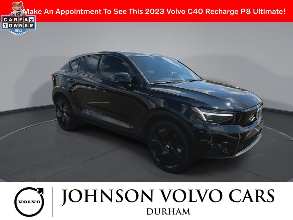 Used 2023 Volvo C40 Ultimate with VIN YV4ED3GM8P2026829 for sale in Durham, NC