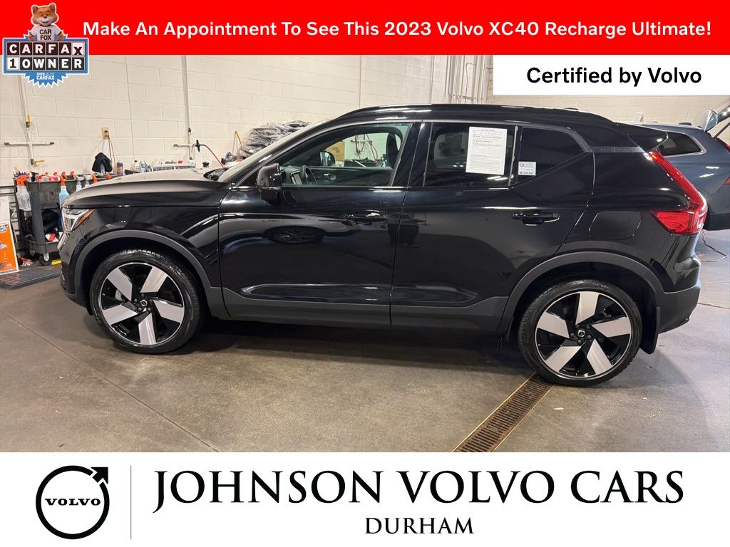 Certified 2023 Volvo XC40 Ultimate with VIN YV4ED3UM3P2000580 for sale in Durham, NC