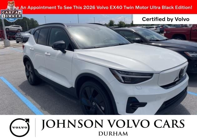Used 2026 Volvo EX40 Ultra Black Edition with VIN YV4ER3HD6T2742719 for sale in Durham, NC