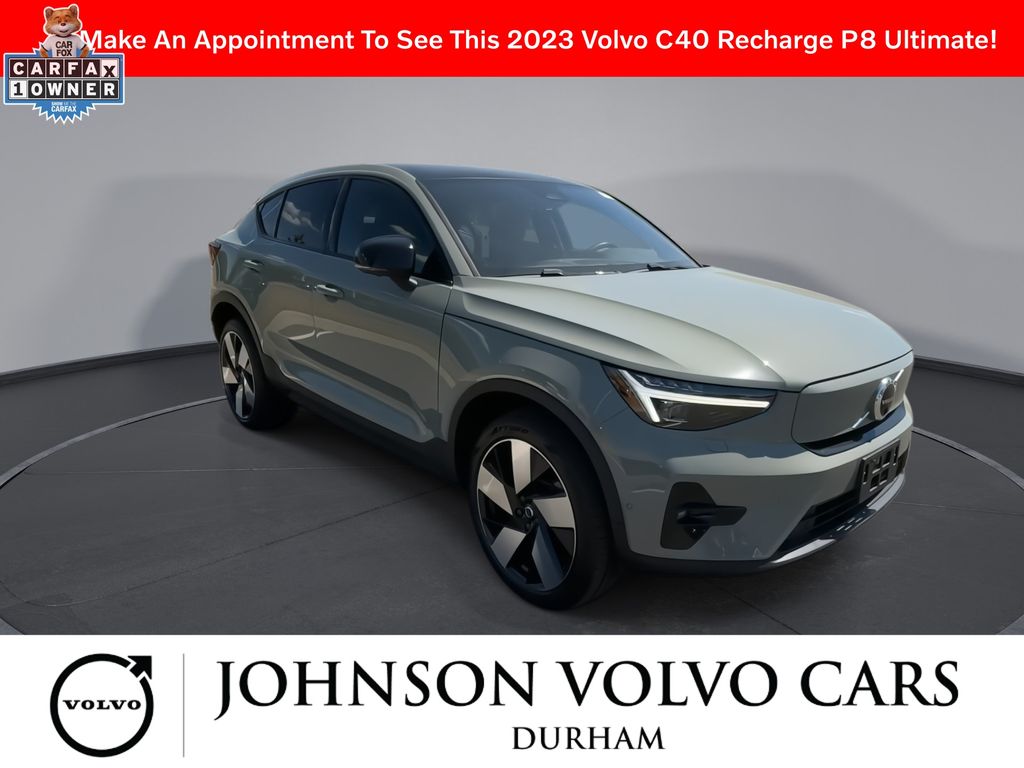 Used 2023 Volvo C40 Ultimate with VIN YV4ED3GM8P2054467 for sale in Durham, NC