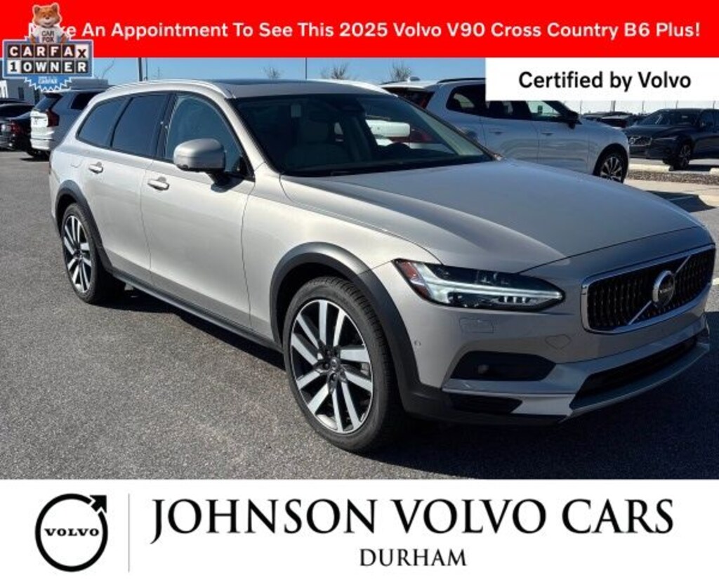 Certified 2025 Volvo V90 Cross Country B6 Wagon