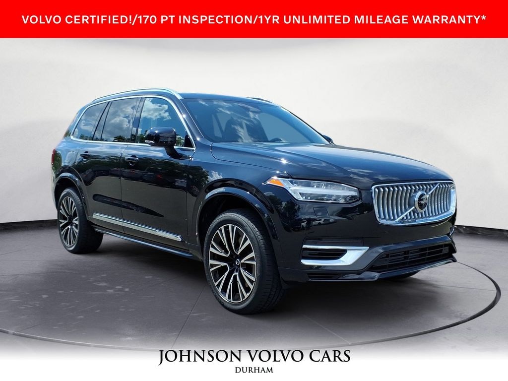 Certified 2024 Volvo XC90 Recharge Plug-In Hybrid T8 Plus Bright Theme 7 Passenger SUV