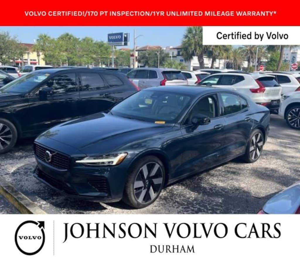 Used 2024 Volvo S60 Recharge Plug-In Hybrid T8 Plus Dark Theme Sedan