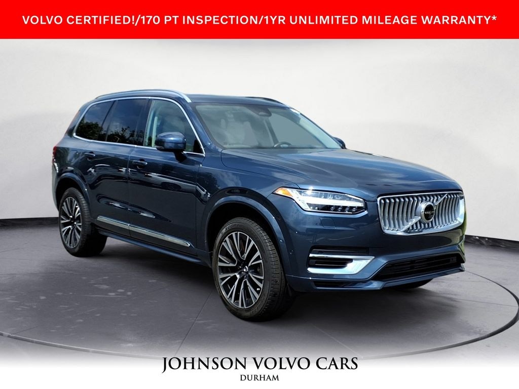 Certified 2023 Volvo XC90 Recharge Plug-In Hybrid T8 Plus Bright Theme 7 Passenger SUV