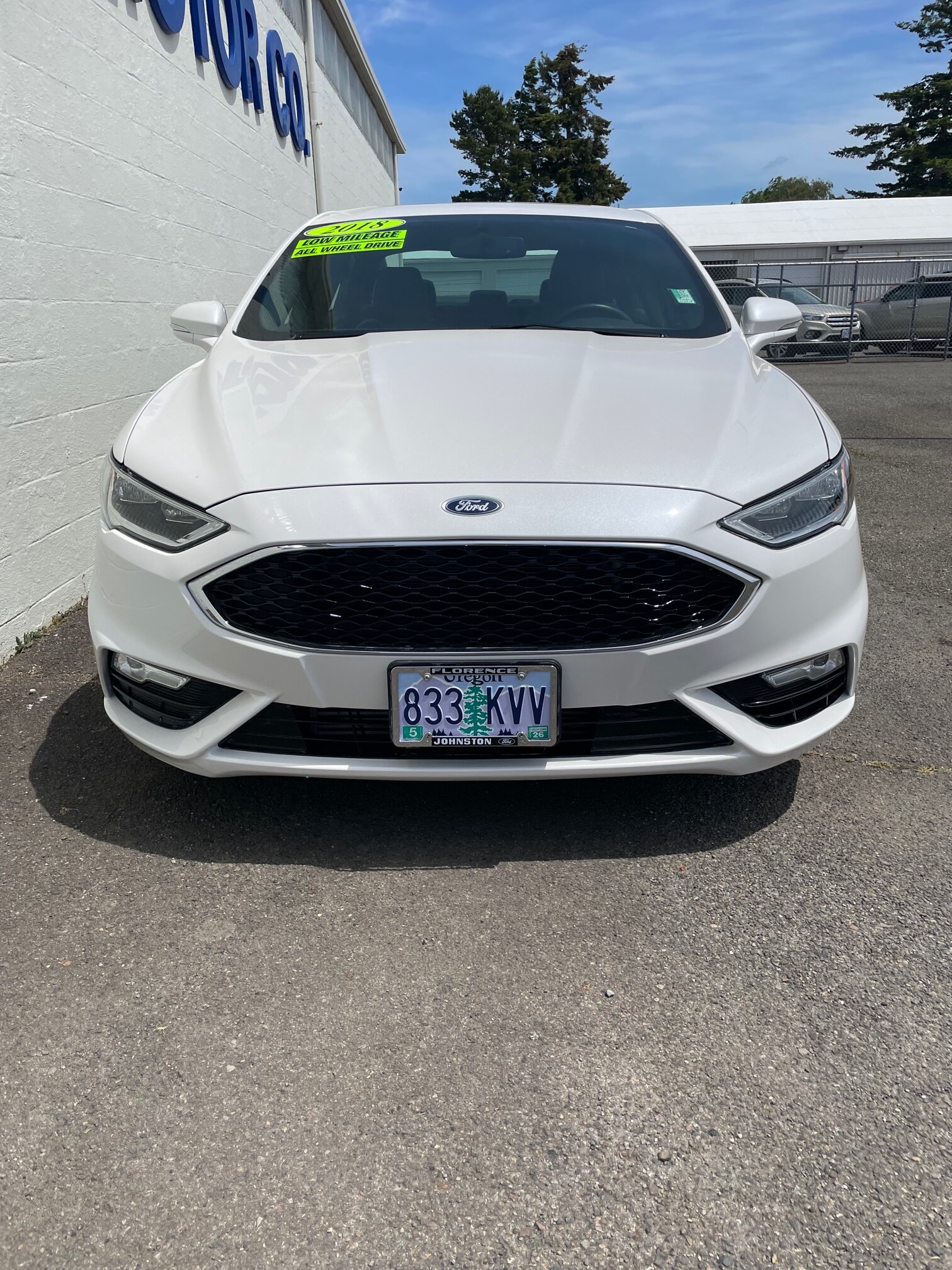 2018 Ford Fusion Sport photo 3