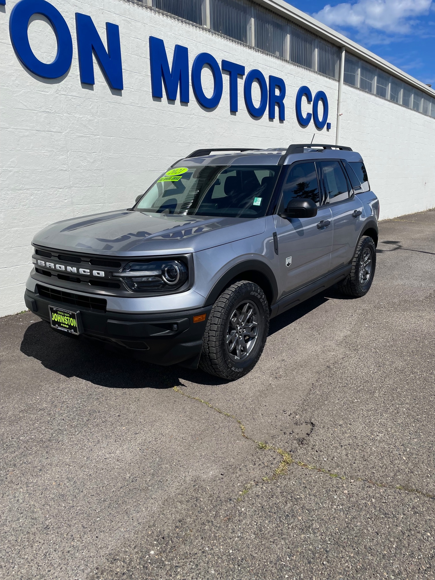 Used 2021 Ford Bronco Sport Big Bend with VIN 3FMCR9B67MRA15346 for sale in Florence, OR