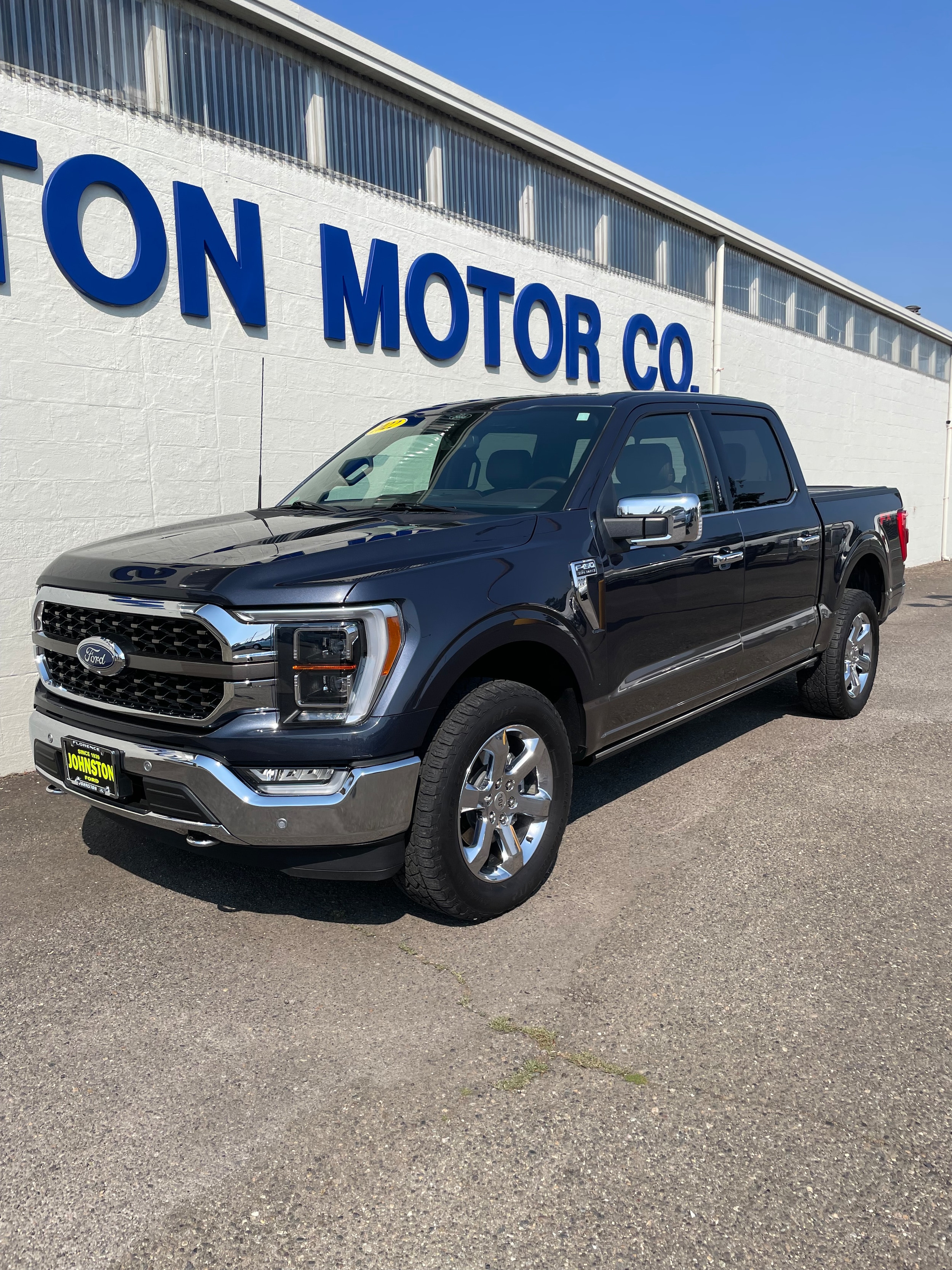 Used 2022 Ford F-150 King Ranch with VIN 1FTFW1E88NFC15711 for sale in Florence, OR