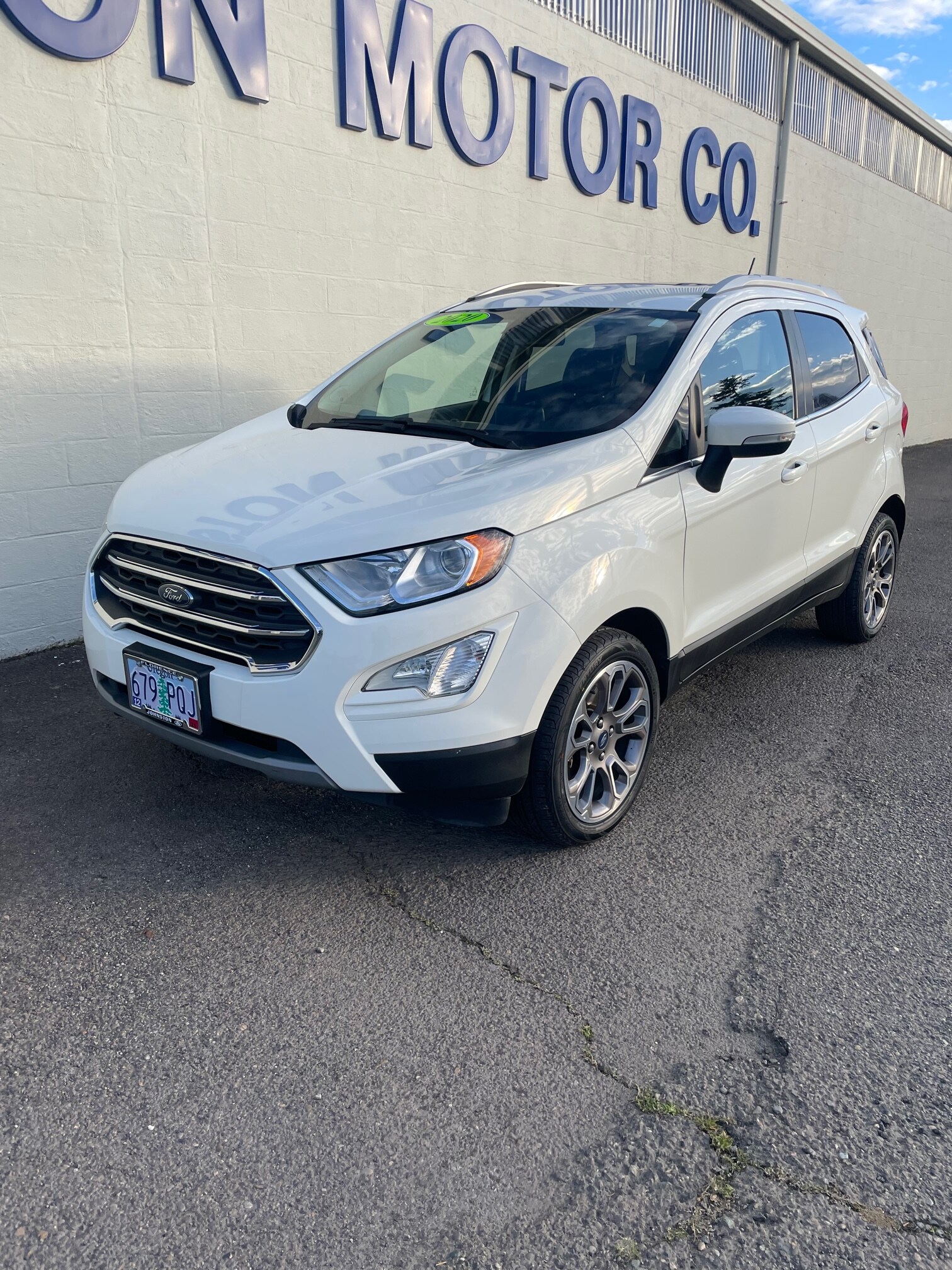 Used 2020 Ford Ecosport Titanium with VIN MAJ3S2KE1LC360012 for sale in Florence, OR