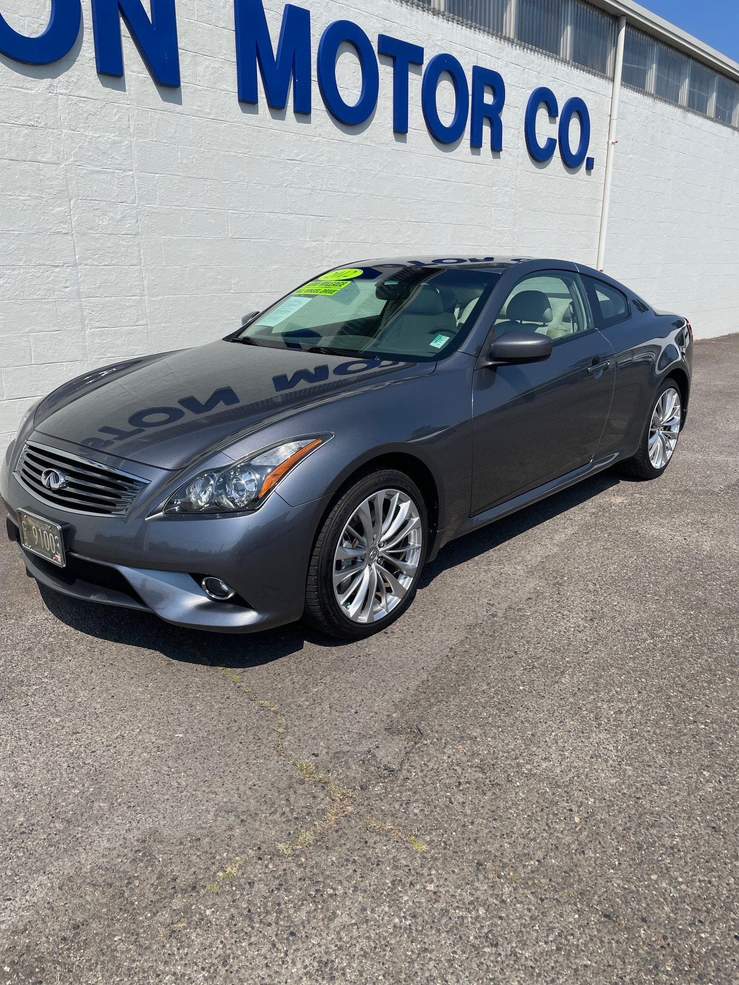 Used 2012 INFINITI G Coupe 37x with VIN JN1CV6EL5CM472439 for sale in Florence, OR