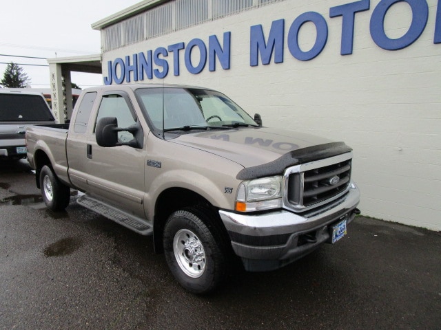 Used 2002 Ford F-250 Super Duty XLT with VIN 1FTNX21S12EC48373 for sale in Florence, OR