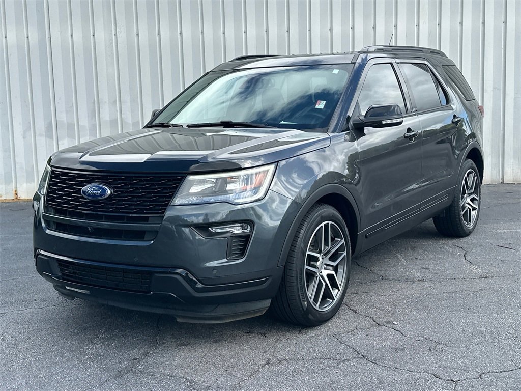 Used 2018 Ford Explorer Sport with VIN 1FM5K8GT2JGC51332 for sale in Carrollton, GA