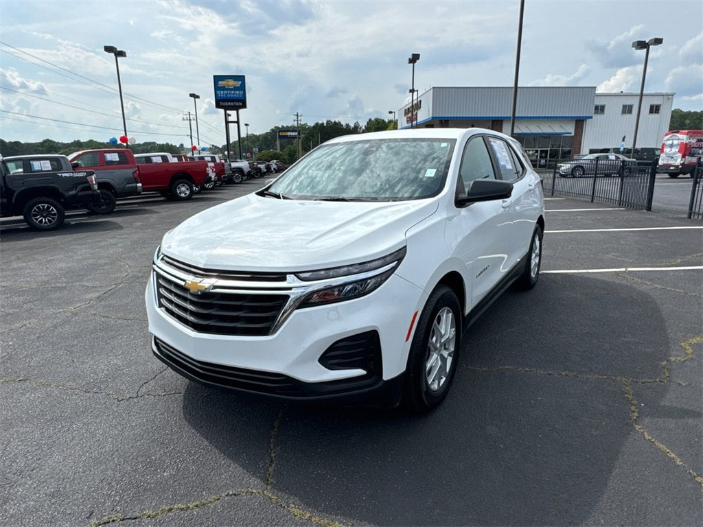 Certified 2023 Chevrolet Equinox LS with VIN 3GNAXHEG3PL173875 for sale in Lithia Springs, GA