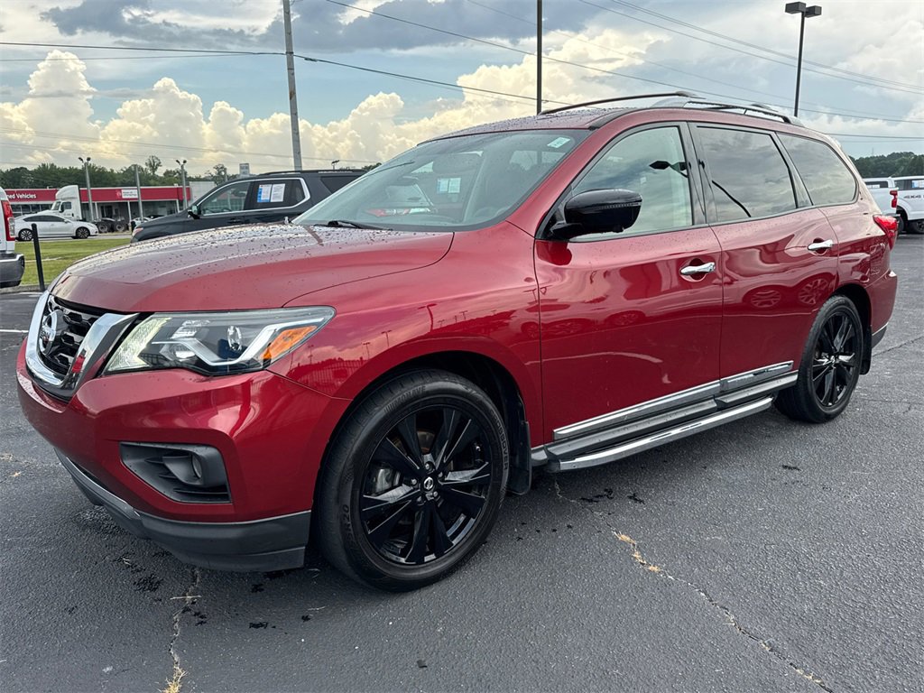 Used 2017 Nissan Pathfinder Platinum with VIN 5N1DR2MN6HC659053 for sale in Lithia Springs, GA